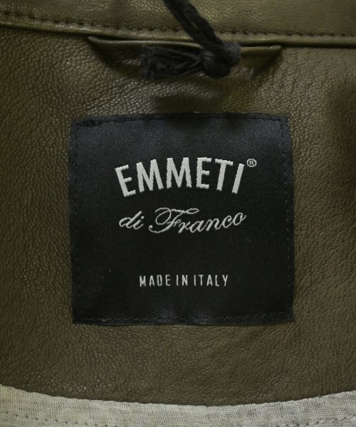 EMMETI（エンメティ）ライダース カーキ サイズ:46(M位) メンズ/2200688533502