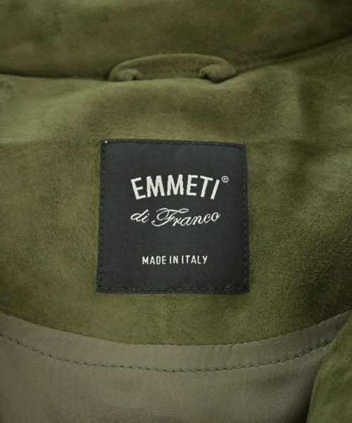 EMMETI（エンメティ）ライダース カーキ サイズ:48(L位) メンズ/2200688533519