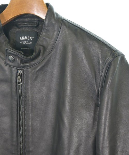 EMMETI（エンメティ）ライダース 黒 サイズ:50(XL位) メンズ/2200688533625