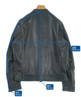 EMMETI（エンメティ）ライダース 黒 サイズ:48(L位) メンズ/2200688533700