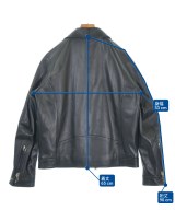 EMMETI（エンメティ）ライダース 黒 サイズ:48(L位) メンズ/2200688533717