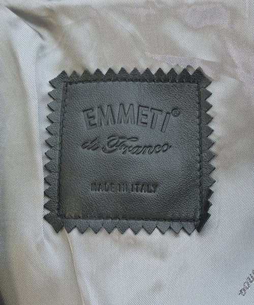 EMMETI（エンメティ）ライダース 黒 サイズ:46(M位) メンズ/2200688533762