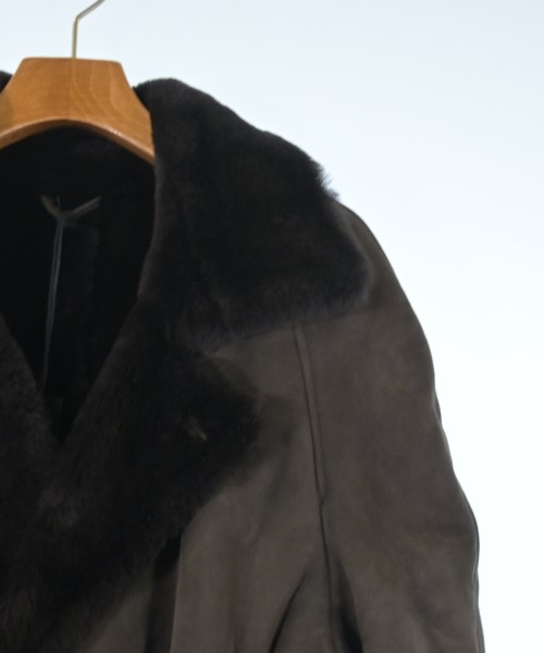 EMMETI（エンメティ）ムートンコート 茶 サイズ:48(L位) メンズ/2200644651011