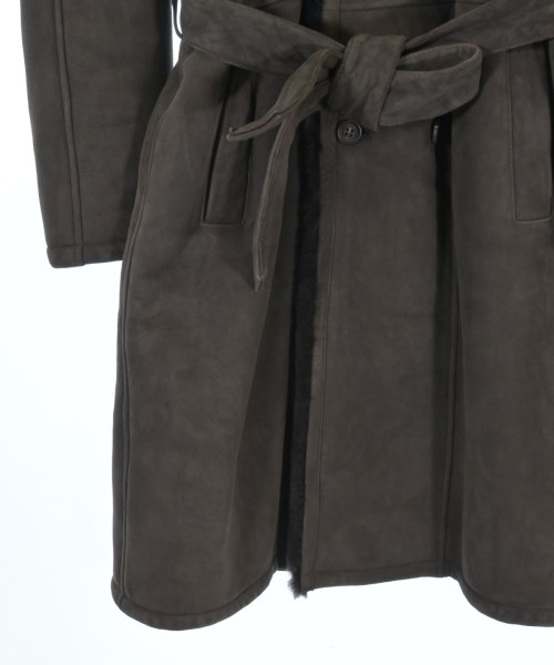 EMMETI（エンメティ）ムートンコート 茶 サイズ:48(L位) メンズ/2200644651011