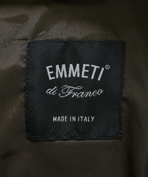 EMMETI（エンメティ）ライダース 茶 サイズ:50(XL位) メンズ/2200644651028