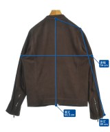 EMMETI（エンメティ）ライダース 茶 サイズ:50(XL位) メンズ/2200644651028