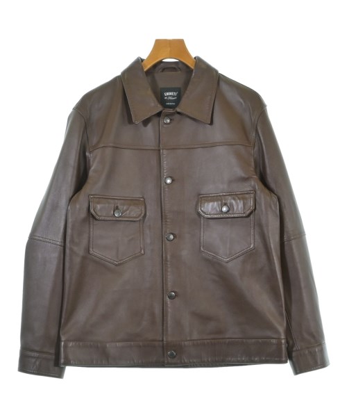 EMMETI(エンメティ)ブルゾン 茶 サイズ:48(L位)/2200644651042