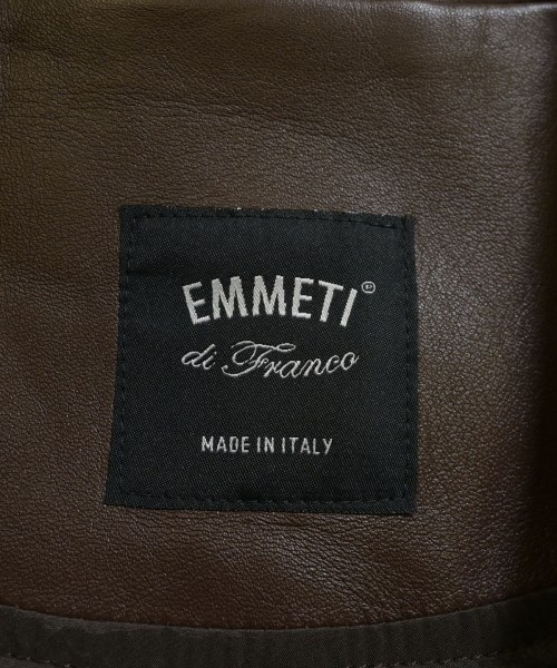 EMMETI（エンメティ）ブルゾン 茶 サイズ:48(L位) メンズ/2200644651042