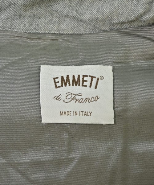 EMMETI（エンメティ）ダウンジャケット/ダウンベスト グレー サイズ:44(S位) メンズ/2200647258019