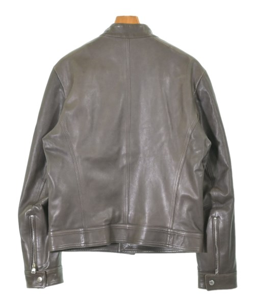 EMMETI（エンメティ）ライダース 茶 サイズ:50(XL位) メンズ/2200636417267