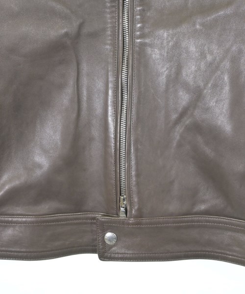 EMMETI（エンメティ）ライダース 茶 サイズ:50(XL位) メンズ/2200636417267