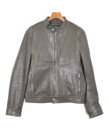 EMMETI（エンメティ）ライダース 茶 サイズ:50(XL位) メンズ/2200636417267