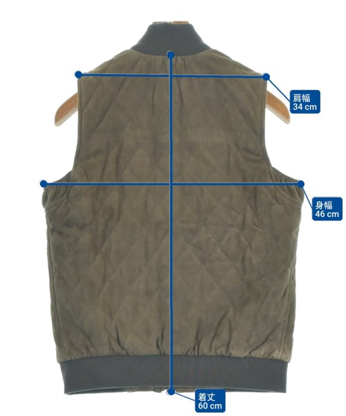 EMMETI（エンメティ）ブルゾン カーキ サイズ:46(M位) メンズ/2200649099023