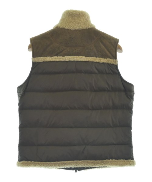 EMMETI（エンメティ）ダウンジャケット/ダウンベスト 茶 サイズ:48(L位) メンズ/2200652117066