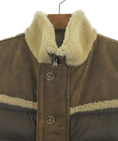 EMMETI（エンメティ）ダウンジャケット/ダウンベスト 茶 サイズ:48(L位) メンズ/2200652117066