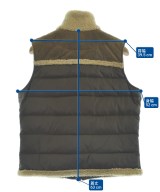 EMMETI（エンメティ）ダウンジャケット/ダウンベスト 茶 サイズ:48(L位) メンズ/2200652117066