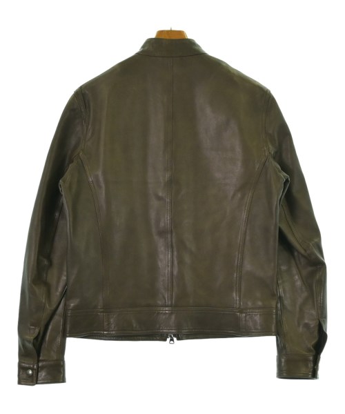 EMMETI（エンメティ）ライダース 茶 サイズ:48(L位) メンズ/2200646499109