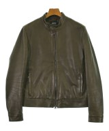 EMMETI（エンメティ）ライダース 茶 サイズ:48(L位) メンズ/2200646499109