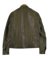 EMMETI（エンメティ）ライダース 茶 サイズ:48(L位) メンズ/2200646499109