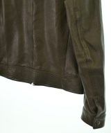 EMMETI（エンメティ）ライダース 茶 サイズ:48(L位) メンズ/2200646499109