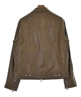 EMMETI（エンメティ）ライダース 茶 サイズ:50(XL位) メンズ/2200695156299