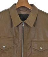 EMMETI（エンメティ）ライダース 茶 サイズ:50(XL位) メンズ/2200695156299