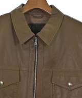 EMMETI（エンメティ）ライダース 茶 サイズ:50(XL位) メンズ/2200695156305