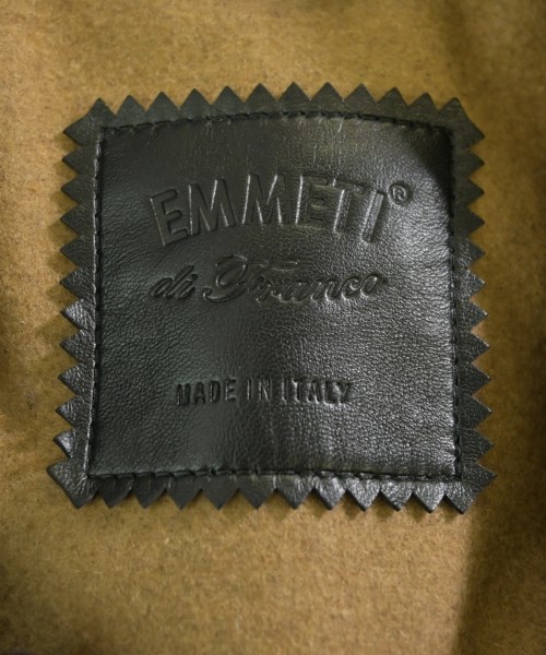 EMMETI（エンメティ）ライダース 茶 サイズ:50(XL位) メンズ/2200695156480