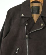 EMMETI（エンメティ）ライダース 茶 サイズ:50(XL位) メンズ/2200695156480