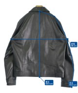 EMMETI（エンメティ）ライダース 黒 サイズ:54(XXL位) メンズ/2200695156602