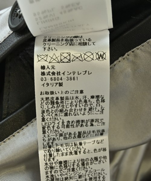 EMMETI（エンメティ）ライダース 黒 サイズ:52(XXL位) メンズ/2200695156619