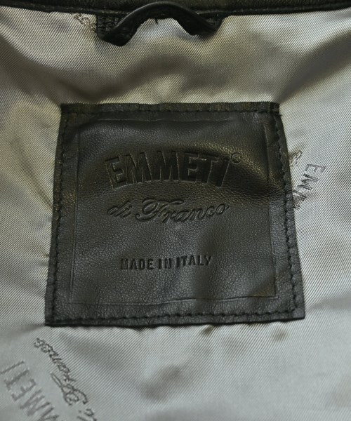 EMMETI（エンメティ）ライダース 黒 サイズ:48(L位) メンズ/2200695156664