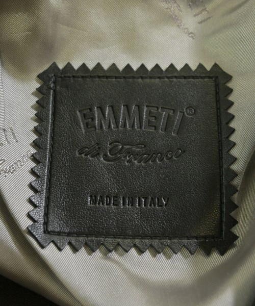 EMMETI（エンメティ）ライダース 茶 サイズ:48(L位) メンズ/2200695156817