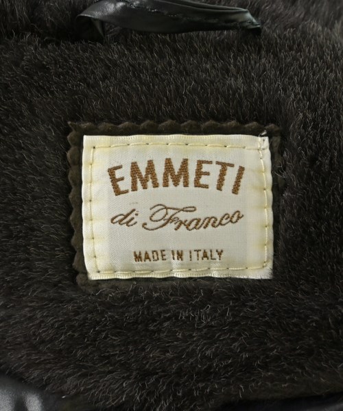 EMMETI（エンメティ）ダウンジャケット/ダウンベスト 黒 サイズ:48(L位) メンズ/2200669105056
