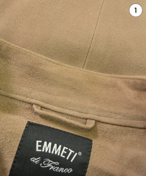 EMMETI（エンメティ）ライダース ベージュ サイズ:48(L位) メンズ/2200669121049