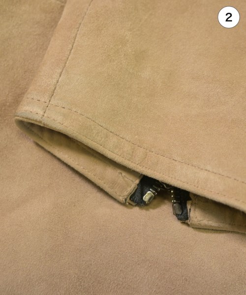 EMMETI（エンメティ）ライダース ベージュ サイズ:48(L位) メンズ/2200669121049