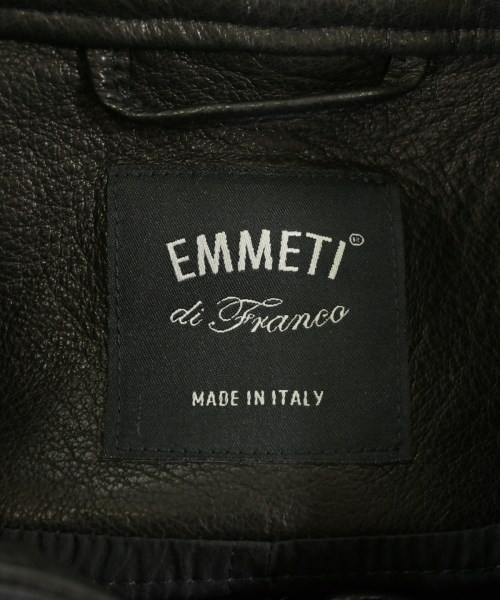 EMMETI（エンメティ）ブルゾン 黒 サイズ:48(L位) メンズ/2200682544023