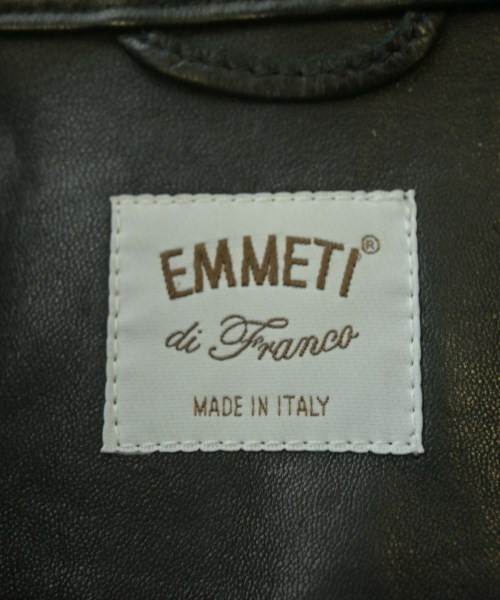 EMMETI（エンメティ）ライダース 黒 サイズ:48(L位) メンズ/2200687563043