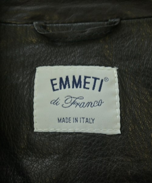 EMMETI（エンメティ）ライダース 黒 サイズ:46(M位) メンズ/2200687563050