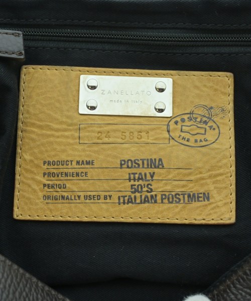 ZANELLATO（ザネラート）ショルダーバッグ 茶 サイズ:- メンズ/2200612479081