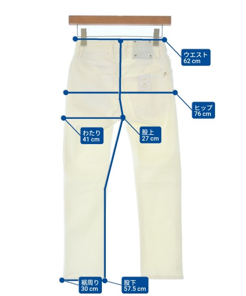 tramarossa（トラマロッサ）デニムパンツ 白 サイズ:28(L位) レディース/2200661763186