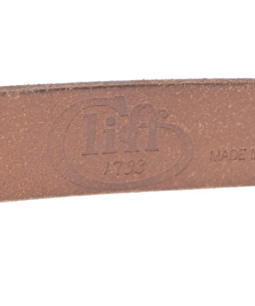 JABEZ CLIFF（ジャベツクリフ）ベルト 茶 サイズ:- メンズ/2200645758061