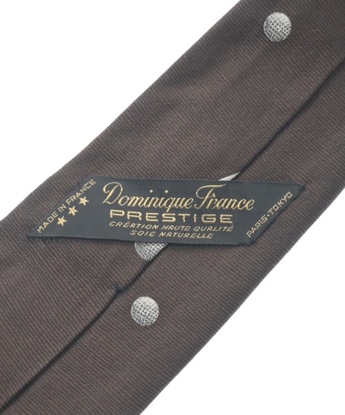 Dominique France（ドミニックフランス）ネクタイ 茶 サイズ:- メンズ/2200666250063