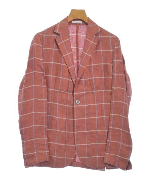 Mario Muscariello(マリオムスカリエッロ)カジュアルジャケット 赤 サイズ:46(M位)/2200679569169