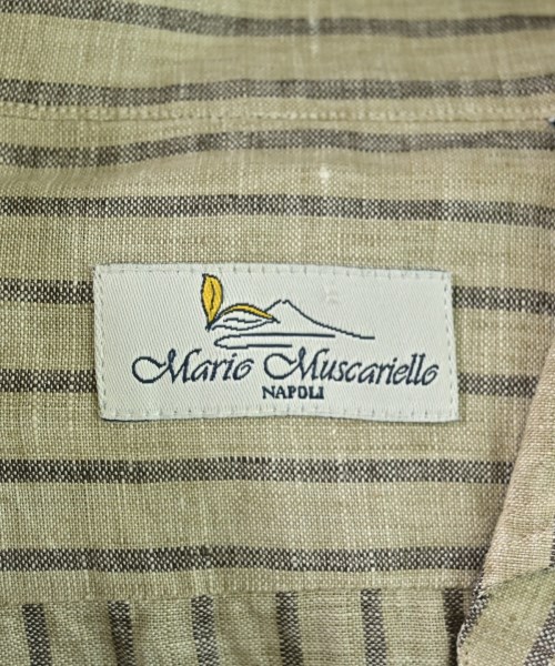 Mario Muscariello（マリオムスカリエッロ）カジュアルシャツ 茶 サイズ:M メンズ/2200688119065