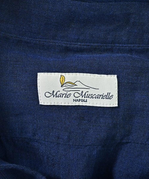 Mario Muscariello（マリオムスカリエッロ）カジュアルシャツ 紺 サイズ:XL メンズ/2200688119119