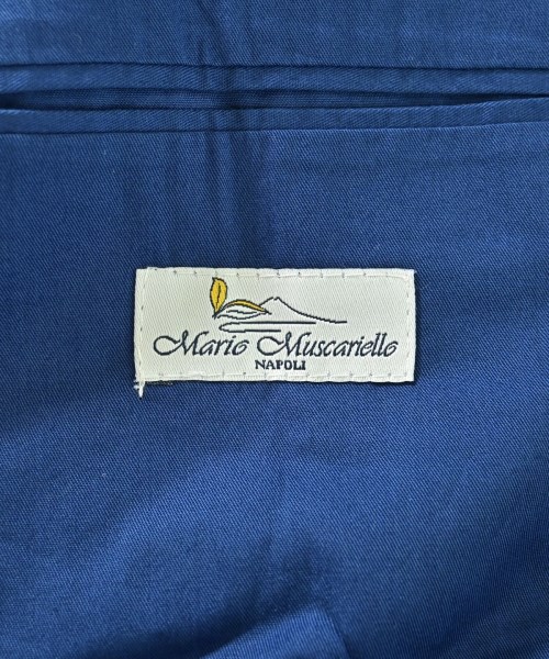 Mario Muscariello（マリオムスカリエッロ）テーラードジャケット 青 サイズ:50(XL位) メンズ/2200688119218