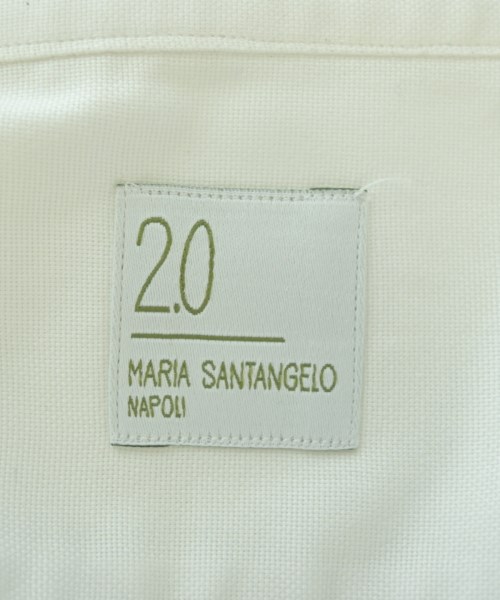 Maria Santangelo（マリアサンタンジェロ）カジュアルシャツ 白 サイズ:38(S位) メンズ/2200683286458
