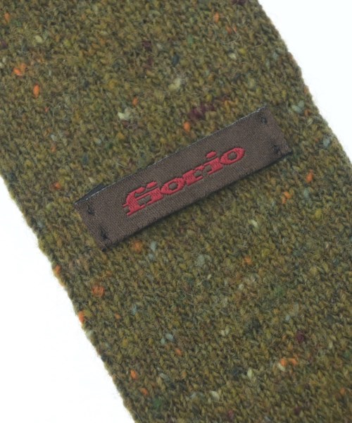 fiorio（フィオリオ）ネクタイ カーキ サイズ:- メンズ/2200640073756