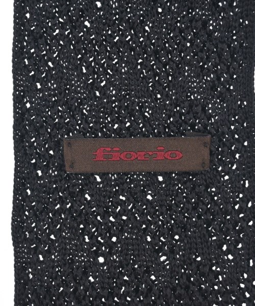 fiorio（フィオリオ）ネクタイ 黒 サイズ:- メンズ/2200676547184